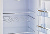 Classic Retro 21.6 in. 8.7 cu. ft. Retro Bottom Freezer Refrigerator in Marshmallow White, ENERGY STAR