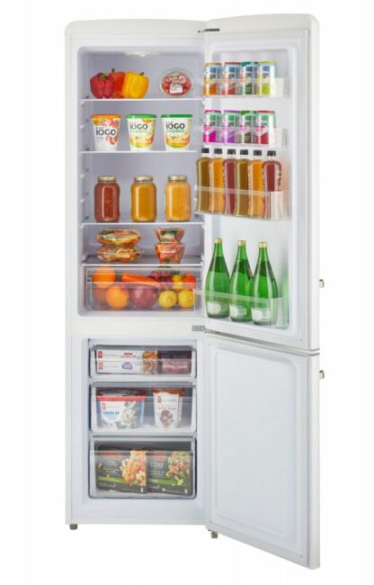Unique 275 Litre White12/24 DC Refrigerator/Freezer