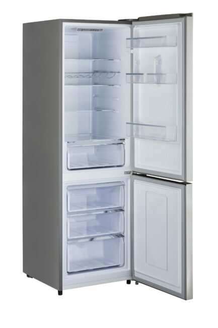 Prestige 23.6 in. 11.7 cu. ft. Frost Free Bottom Freezer Refrigerator in Stainless Steel