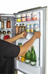 Prestige 23.6 in. 11.7 cu. ft. Frost Free Bottom Freezer Refrigerator in Stainless Steel