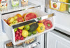 Prestige 23.6 in. 11.7 cu. ft. Frost Free Bottom Freezer Refrigerator in Stainless Steel