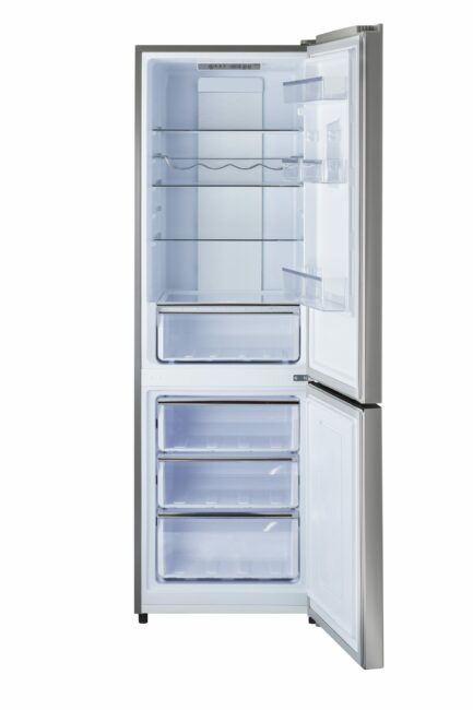 Prestige 23.6 in. 11.7 cu. ft. Frost Free Bottom Freezer Refrigerator in Stainless Steel