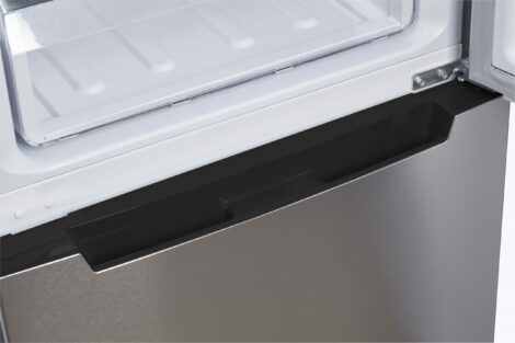 Prestige 23.6 in. 11.7 cu. ft. Frost Free Bottom Freezer Refrigerator in Stainless Steel