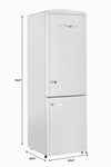 Unique 330 Litre Marshmallow White AC Refrigerator/Freezer