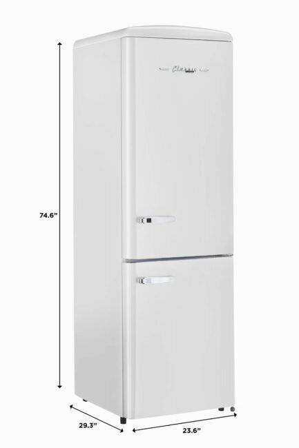 Unique 330 Litre Marshmallow White AC Refrigerator/Freezer