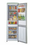 Classic Retro 23.6 in 11.7 cu. ft. Frost Free Retro Bottom Freezer Refrigerator in Summer Mint Green, ENERGY STAR