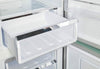 Classic Retro 23.6 in 11.7 cu. ft. Frost Free Retro Bottom Freezer Refrigerator in Ocean Mist Turqoise, ENERGY STAR