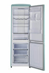 Classic Retro 23.6 in 11.7 cu. ft. Frost Free Retro Bottom Freezer Refrigerator in Ocean Mist Turqoise, ENERGY STAR