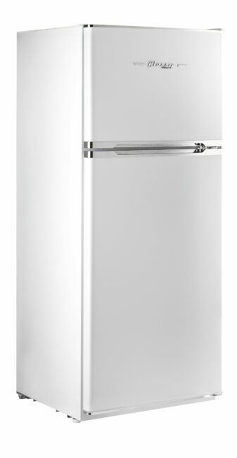 Classic Rétro hors réseau par Unique Réfrigérateur à courant continu classique Retro de 14,0 pi³ à alimentation solaire