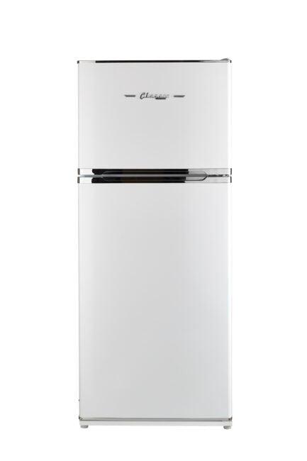 Classic Rétro hors réseau par Unique Réfrigérateur à courant continu classique Retro de 14,0 pi³ à alimentation solaire