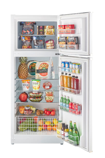 Classic Rétro hors réseau par Unique Réfrigérateur à courant continu classique Retro de 14,0 pi³ à alimentation solaire