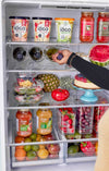 Classic Retro 30 in 17.7 cu. ft. Frost Free Retro Bottom Freezer Refrigerator in Midnight Black, ENERGY STAR