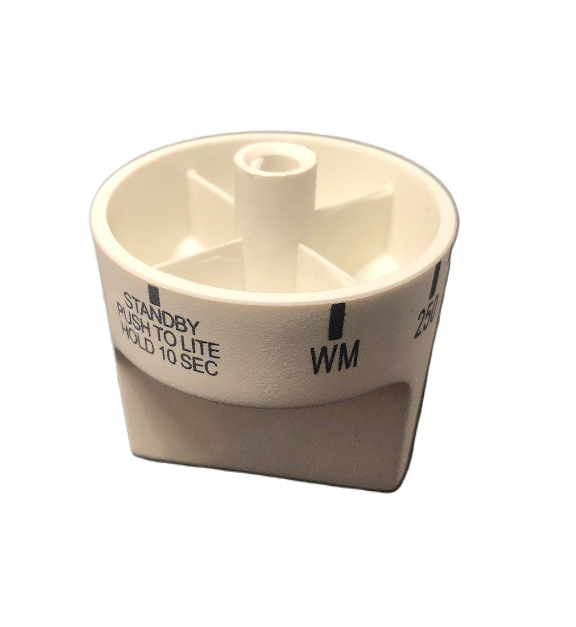 Bouton de four "StandBy" (nouveau 2013) pour toutes les cuisinières Blanc (1 par unité)
