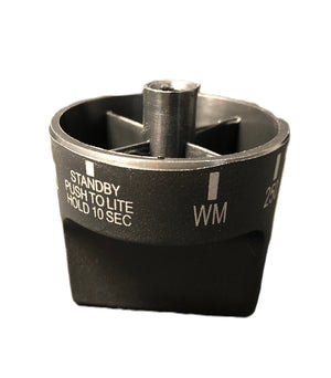 Bouton de four "StandBy" (nouveau 2013) pour toutes les cuisinières noires (1 par unité)