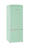 Unique 455L Summer Mint Green Bottom Mount Refrigerator