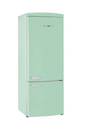 Unique 455L Summer Mint Green Bottom Mount Refrigerator