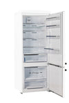 Unique 455L Marshmallow White Bottom Mount Refrigerator