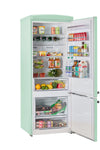 Unique 455L Summer Mint Green Bottom Mount Refrigerator