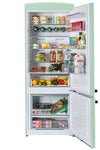 Unique 455L Summer Mint Green Bottom Mount Refrigerator