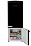 Unique 455L Midnight Black Bottom Mount Refrigerator