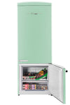 Unique 455L Summer Mint Green Bottom Mount Refrigerator