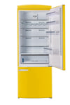 Unique 455L Canary Yellow Bottom Mount Refrigerator