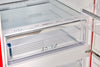 Unique 455L Candy Apple Red Bottom Mount Refrigerator