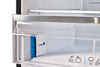 Unique 455L Matte Black Bottom Mount Refrigerator