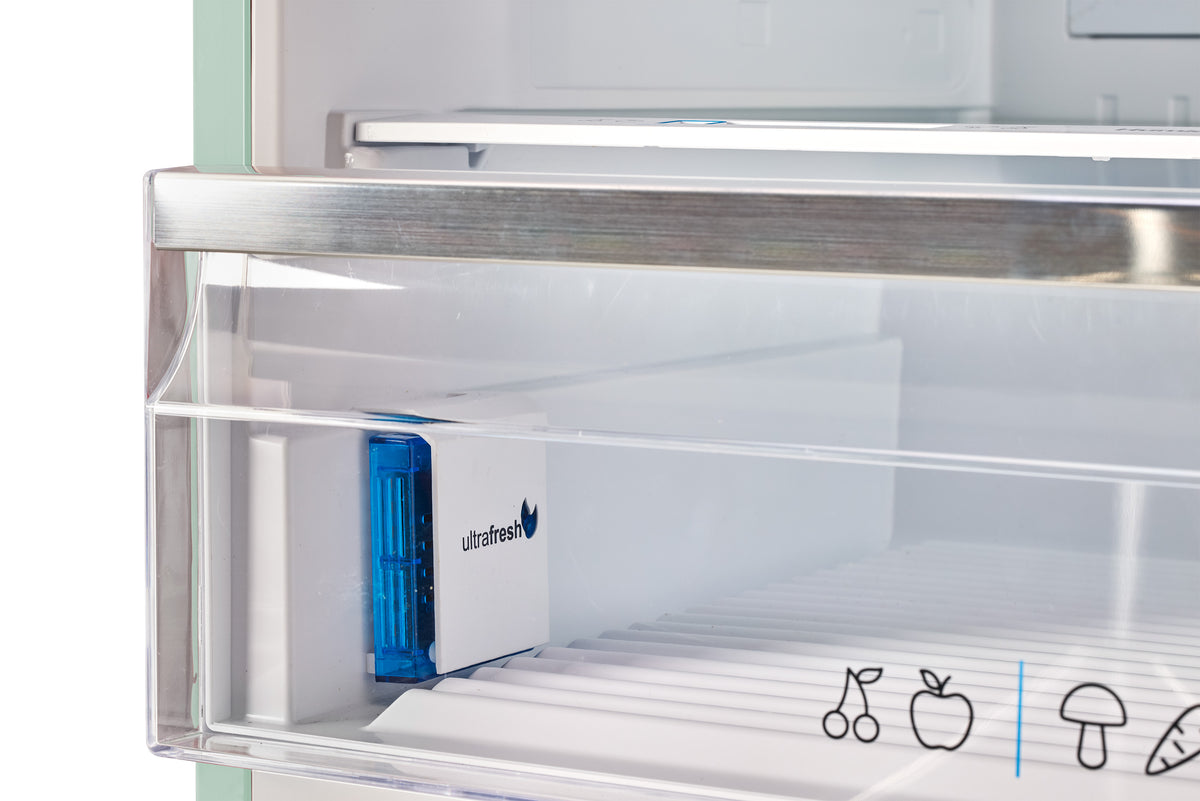 Unique 455L Summer Mint Green Bottom Mount Refrigerator