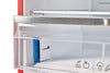 Unique 455L Candy Apple Red Bottom Mount Refrigerator