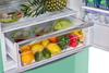 Unique 455L Ocean Mist Turquoise Bottom Mount Refrigerator