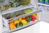 Unique 455L Marshmallow White Bottom Mount Refrigerator