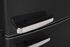 Unique 455L Matte Black Bottom Mount Refrigerator