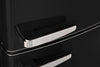 Unique 455L Midnight Black Bottom Mount Refrigerator