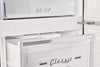 Unique 455L Matte Black Bottom Mount Refrigerator