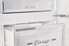 Unique 455L Marshmallow White Bottom Mount Refrigerator
