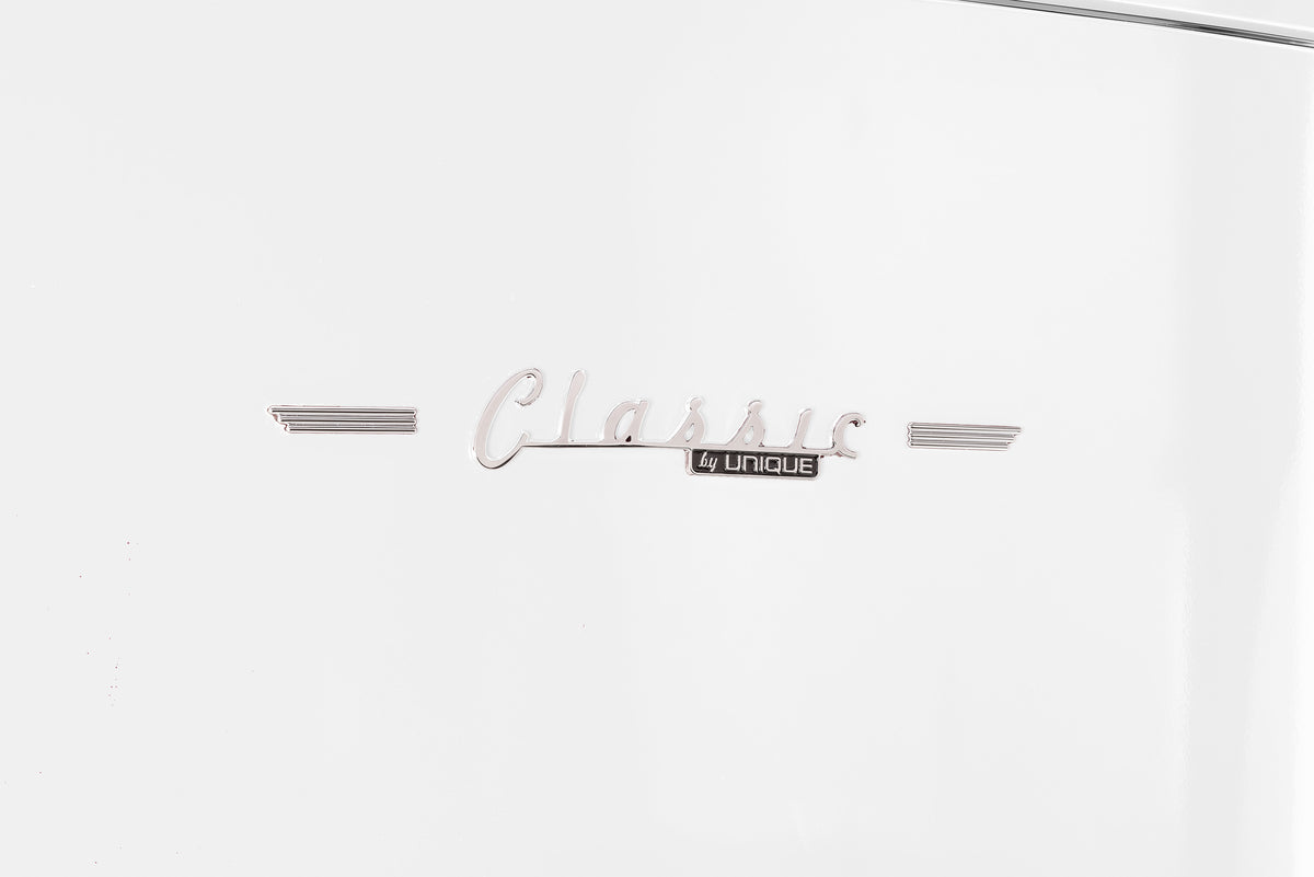 Unique 455L Marshmallow White Bottom Mount Refrigerator
