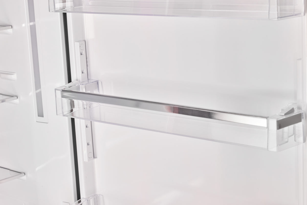 Unique 455L Matte Black Bottom Mount Refrigerator
