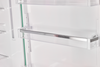 Unique 455L Ocean Mist Turquoise Bottom Mount Refrigerator