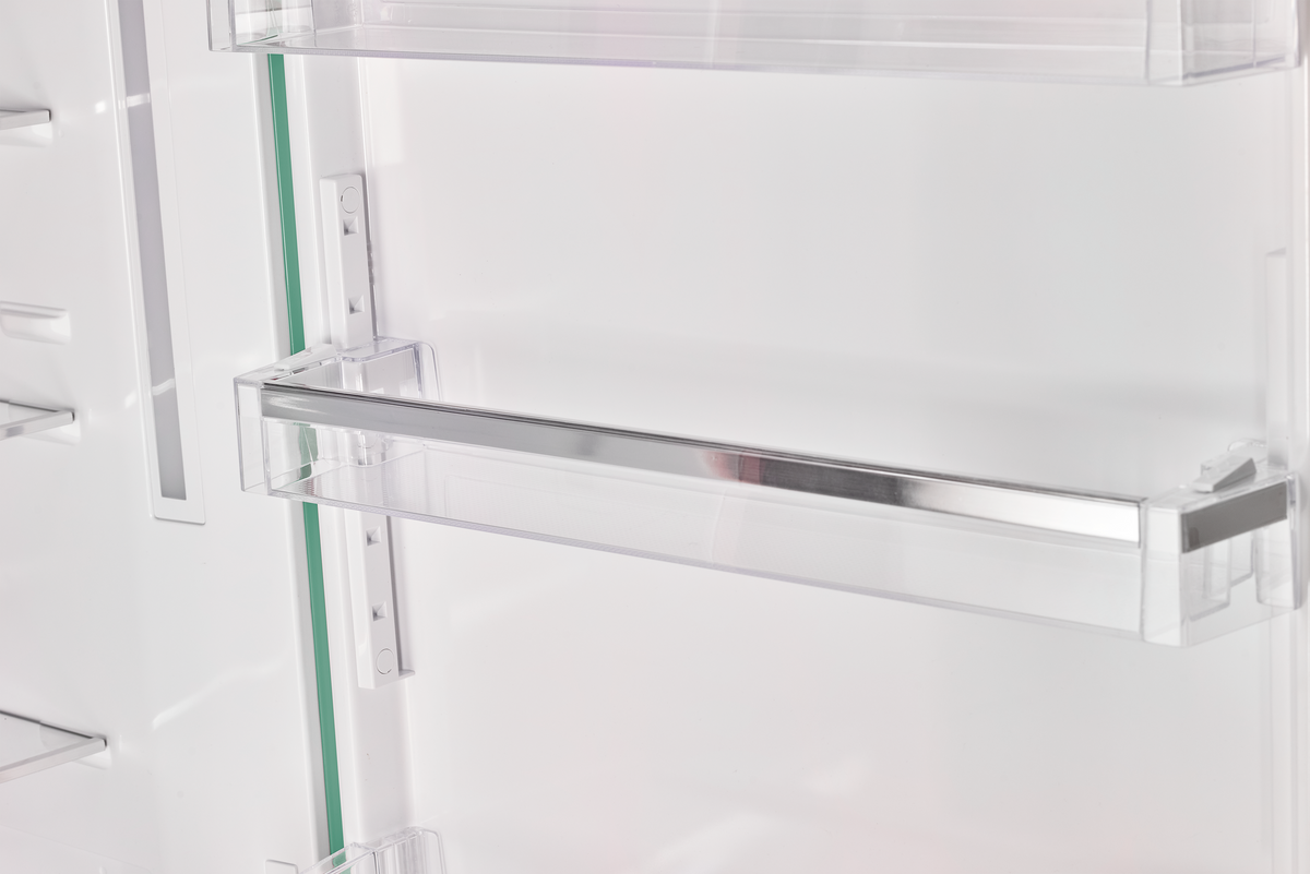 Unique 455L Ocean Mist Turquoise Bottom Mount Refrigerator