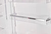 Unique 455L Marshmallow White Bottom Mount Refrigerator