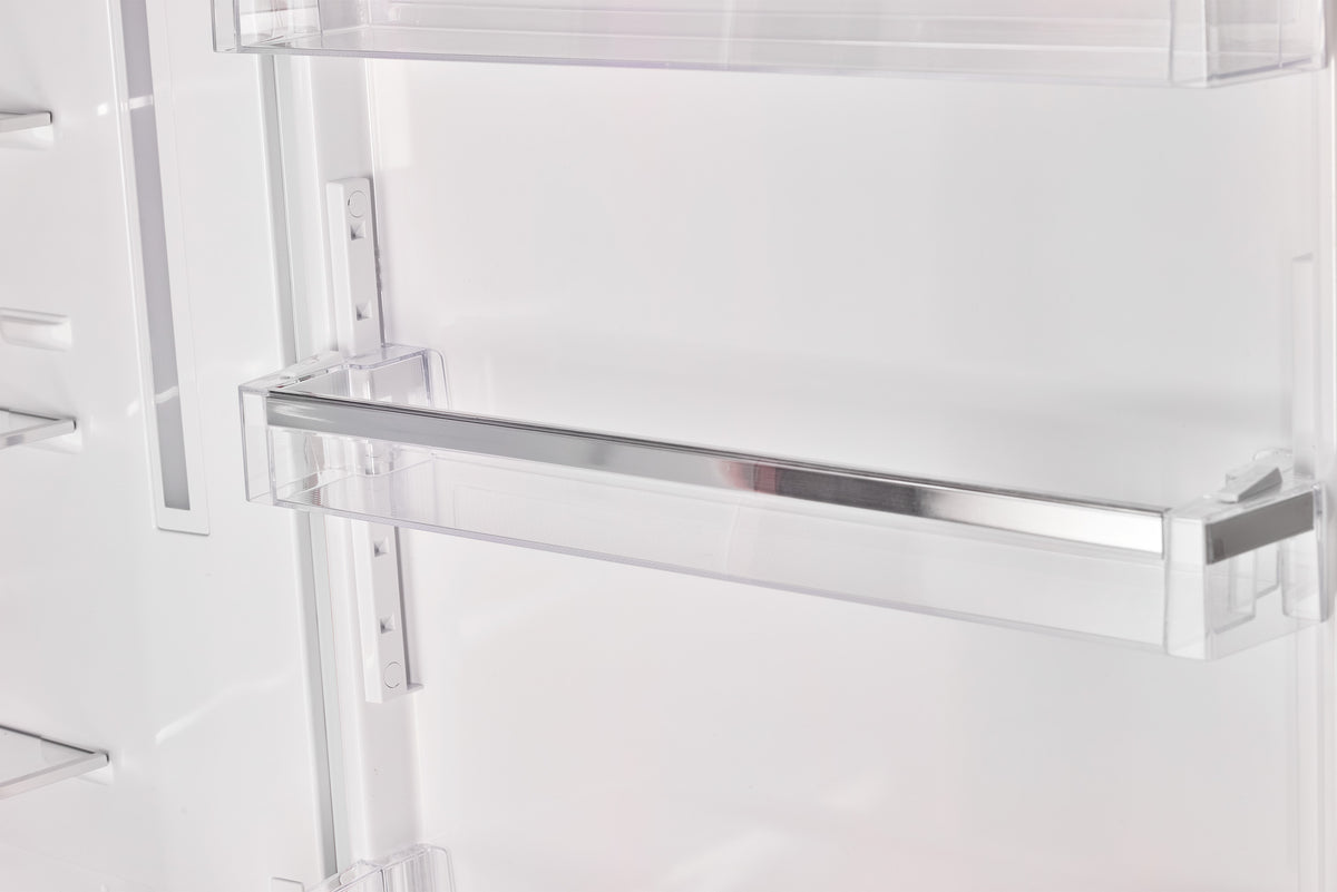 Unique 455L Marshmallow White Bottom Mount Refrigerator
