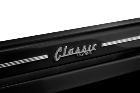 Unique 30' Classic Retro Midnight Black Electric Ceramic top Range