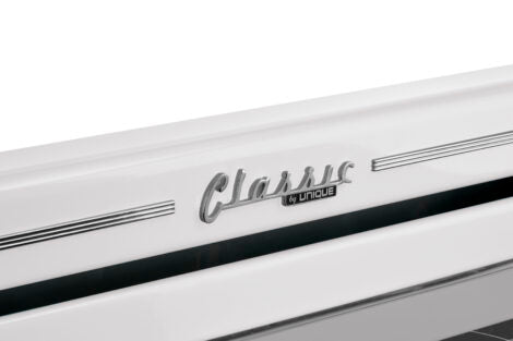 Unique 30' Classic Retro Marshmallow White Electric Ceramic top Range