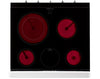 Unique 30' Classic Retro Marshmallow White Electric Ceramic top Range
