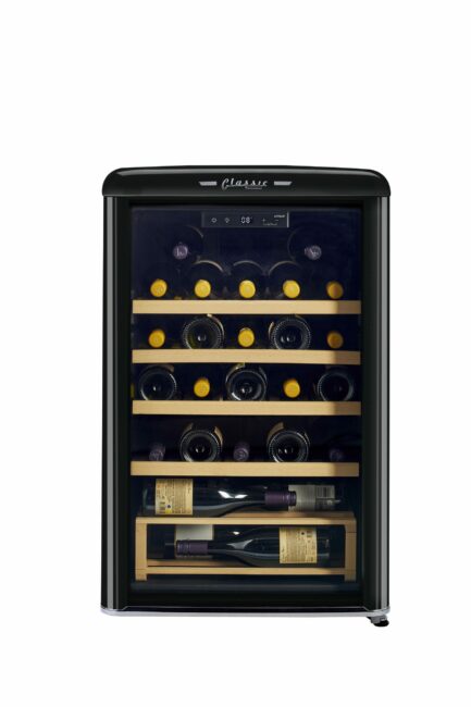 Cave à Vin Encastrable AVU8S82 – Capacité 8 Bouteilles – Température Réglable 5-20°C – LED, Porte Vitrée – Classe F