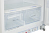 Réfrigérateur unique au propane blanc de 19 pi³ avec dispositif d'alarme CO
