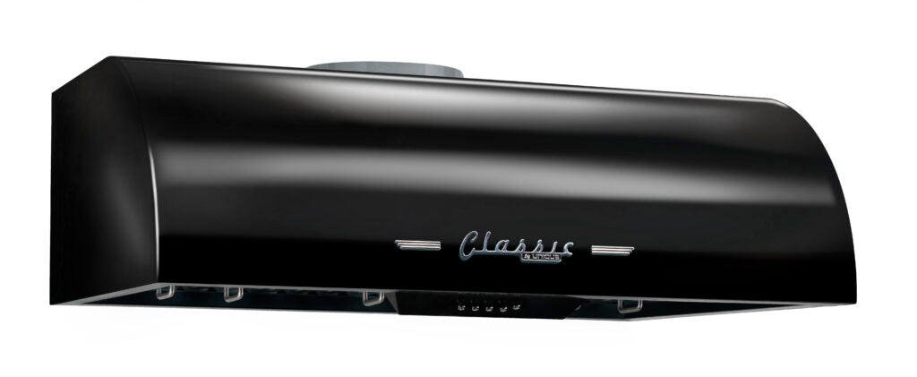 Unique 30' Classic Retro Midnight Black Range Hood