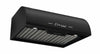 Classic Retro 24-inch 500 CFM Ducted Under Cabinet Range Hood with LED Lighting in Midnight Black