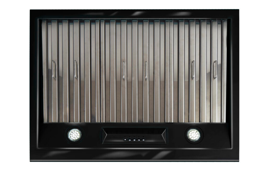 Unique 30' Classic Retro Midnight Black Range Hood